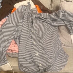 Abercrombie oversized women button shirt